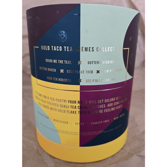 Holo Taco Tea Crèmes Fall 2021 Collection *Comes WITH ALL 7 Polishes - Picture 13 of 14